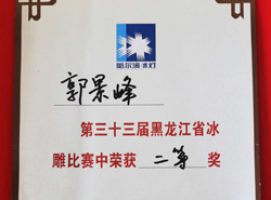 三十三屆比賽證書